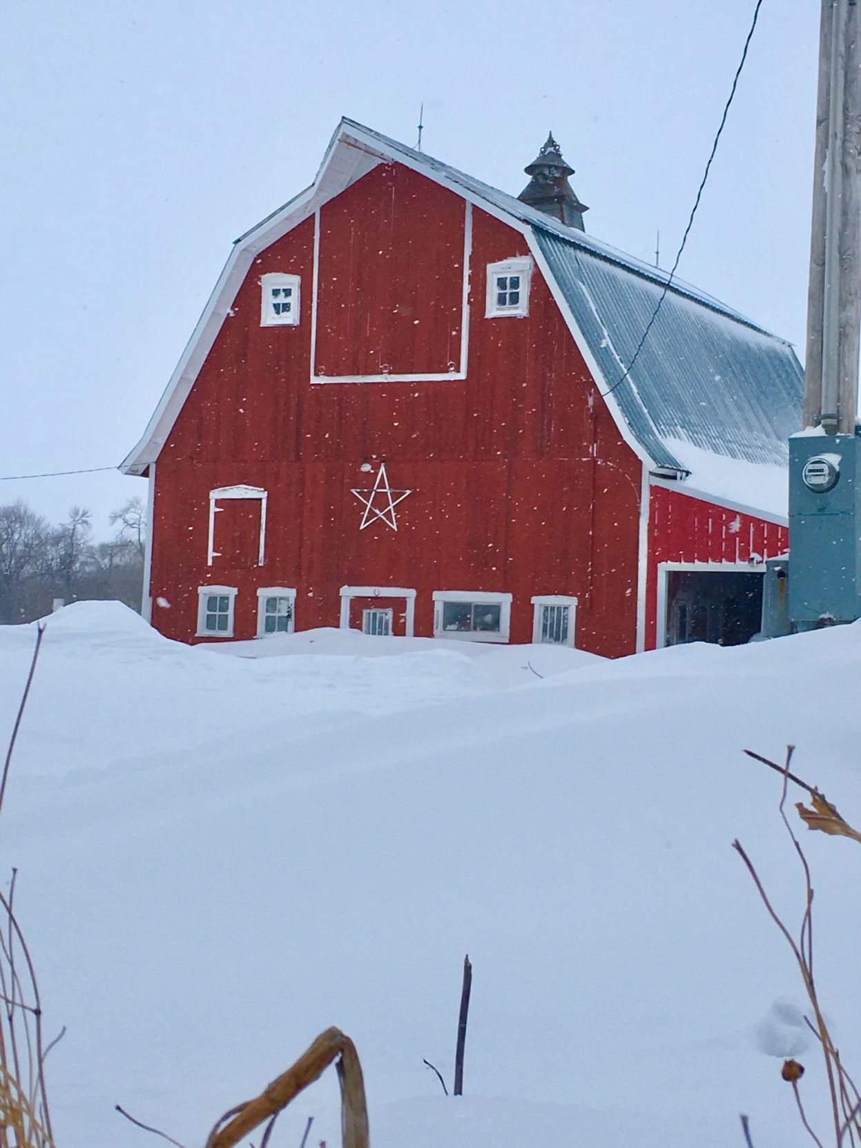Snow drift